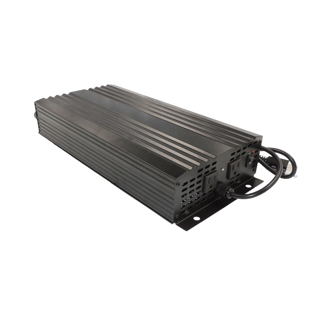 High Frequency Pure Sine Wave Inverter with 10A Battery Charger with UPS Function for Sump Pump DC 12V  AC 110V 1.5KW 15000w
