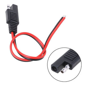 SAE Kabel Ekstensi Otomotif, Kawat Ekstensi Otomotif Kekuatan 30CM 2 Pin dengan SAE Kabel Konektor Cepat Memutuskan - Product Image 2