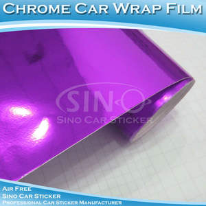 Película de vinilo de espejo cromado sin burbujas de aire personalizada más vendida de publicidad para envoltura de carrocería de coche completo pegatinas de coche 3D - Product Image 4