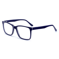 Montures de lunettes optiques géométriques tendance pour la lecture, monture en acétate pour lunettes