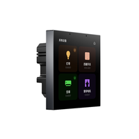 Panel de Control Inteligente para Hogar y Hotel de Lujo, Asistente IoT, Gateway R30 Zigbee Wi-Fi, Control de 100 Dispositivos, Un Polo, Fabricado en PC