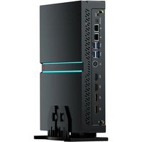 Komputer Desktop Gaming Mini PC I9 14900F Win 11 Linux RTX4070 12G Empat Layar 8K 60Hz Output Dual LAN