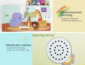 Libro <span class=keywords><strong>Musical</strong></span> educativo interactivo para niños Primeras palabras Libro de sonido que habla <span class=keywords><strong>Real</strong></span> Ocean Animal Sounds <span class=keywords><strong>Libros</strong></span> de tablero en inglés - Product Image 5