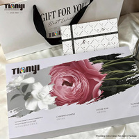 Boîte d'emballage personnalisée pour coffret cadeau de soins de la peau avec couvercle et base rigides, boîte en papier cosmétique avec impression UV sélective et insert en mousse EPE protectrice