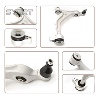 Bras de commande inférieur avant droit en stock d'usine 971407152H 971407152D pour Panamera 971