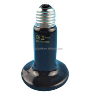 Nouvelle lampe chauffante infrarouge en céramique 220V 100-275W pour animaux de compagnie et poulets