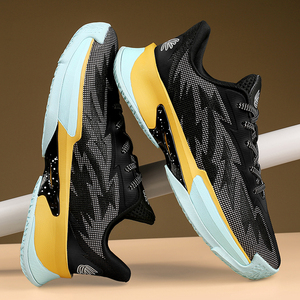 Chaussures de <span class=keywords><strong>basket</strong></span>-ball professionnelles pour hommes, baskets multicolores en mesh, chaussures de sport basses, chaussures de terrain athlétiques antidérapantes pour hommes - Product Image 6