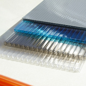 Hot bán ánh nắng mặt trời multiwall Polycarbonate mái Twin tường Polycarbonate nhà kính tấm PC Hollow giá thép tấm - Product Image 4