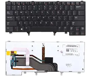 Abd Dell için klavye Latitude E6320 E6420 E6330 E6430 E6440 E5420 E5430 BR SP olabilir FR GR İngiltere klavye