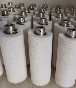 Industriële Custom Food Grade Nylon Draad Roller Borstel Voedsel En Groente Fruit Schoonmaak Lente Borstel - Product Image 6