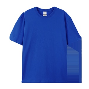 Camiseta de Algodón 100% Pesado Personalizada al por Mayor con su Propia Marca, Unisex, Corte Regular, Lisa, con Logotipo Impreso, 220 g/m² - Product Image 4