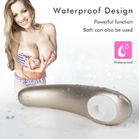 S-hanede Wiederaufladbarer Wasserdichter Silikon-Nippel-Sauger Sexspielzeug Vibrator Vagina Klitoris-Saugvibrator für Frauen