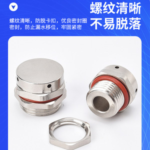 วาล์วนิรภัย JIAF 10 บาร์ แบบเกลียวพร้อมซับในเทฟลอนสำหรับระบายแรงดันน้ำ - Product Image 5