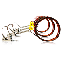 Sonde de capteur de thermomètre thermocouple de type K à pince crocodile