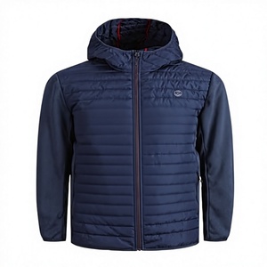 Men's Lightweight <b>Packable</b> Puffer <b>Jacket</b> Waterproof Winter Hood <b>Jacket</b> Custom <b>Packable</b> Quilted Puffer <b>Jacket</b> With Storage Pouch - Product Image 1
