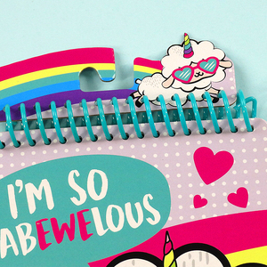 Top Bán Xoắn Ốc Cừu Lót Máy Tính Xách Tay Với Số Lượng Lớn 30 Tờ Giá Rẻ Tùy Chỉnh Máy Tính Xách Tay Cho Trẻ Em - Product Image 3