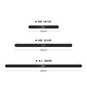 Ecoco Towel Rack Suction Mounted ABS Minimalist Design For Bathroom - Product Image 5