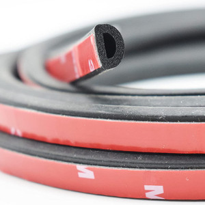 Bande de caoutchouc <span class=keywords><strong>mousse</strong></span> noir EPDM en forme de D <span class=keywords><strong>Joint</strong></span> de porte Bande de caoutchouc pour <span class=keywords><strong>voiture</strong></span> - Product Image 6