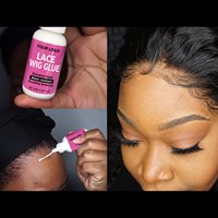 Spray Fixateur Adhésif Fort pour Perruques Lace Front et Extensions Sans Colle