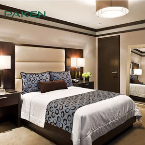 럭셔리 턴키 호텔 프로젝트 가구 솔루션 맞춤형 호텔 객실 가구 제조업체 호텔 침실 가구 세트 - Product Image 1