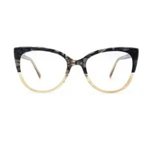Neue Fertigwaren Zuverlässige Qualität CP Injection Optische Rahmen Cat Eyewear Brillen fassungen für optische