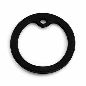 블랙 애완 동물 강아지 태그 소음기, ID 태그 고무, 실리콘 고무 태그 프로텍터 애완 동물 용품 - Product Image 6