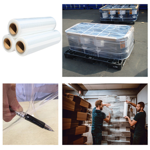 Pellicola trasparente LLDPE pellicola <span class=keywords><strong>estensibile</strong></span> in polietilene di plastica morbida dalla produzione di superficie piana della fabbrica - Product Image 4