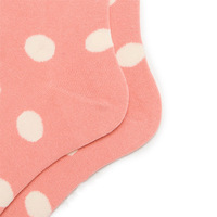 Nouveau Design Vague Mignon Coloré Femelle Drôle Coton Bio Dot Femmes Bambou Chaussettes