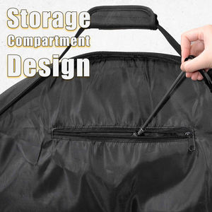 Sac de transport professionnel <span class=keywords><strong>pour</strong></span> roues de vélo avec rembourrage en mousse souple <span class=keywords><strong>pour</strong></span> roues de route et VTT de 26, 27,5 et 29 pouces, idéal <span class=keywords><strong>pour</strong></span> le transport et le rangement en voyage. - Product Image 6