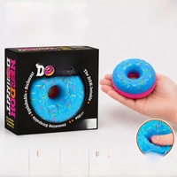 Jouet anti-stress rebondissant en forme de donut à la maltose, type de décompression
