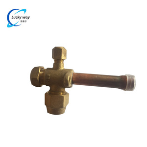 Válvula de Compuerta Serie SSV Mihana SSV-JA4HSHC-33 de Cobre Soldada Manualmente para Control de Flujo de Refrigerante - Product Image 3