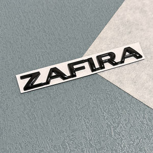 Letras Metálicas 3D para Coche, Adhesivos con Logotipo de Palabras, <span class=keywords><strong>Opel</strong></span> ZAFIRA, Emblema del Alfabeto para Maletero Trasero, Decoración, Protección de la Carrocería - Product Image 2