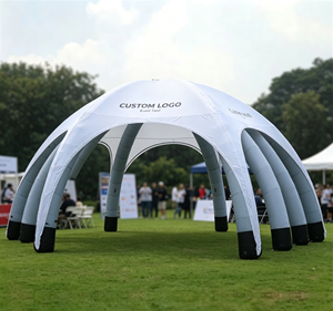 Carpa Domo Inflable Tipo Gazebo, Tela Oxford de PVC Resistente, Impresión de Marca Personalizada, Techo Sellado al Aire, Impermeable y Resistente al Viento, para Deportes - Product Image 6