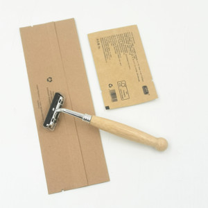 Sang trọng sinh thái thân thiện bền vững gói khách sạn cạo Kit với tre gỗ dao cạo - Product Image 4