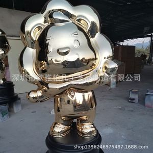 <b>Resin</b> Sculpture Outdoor Large <b>Figure</b> Modern Design Durable Floor Mount Single-piece Package Machine-Made Molded - Product Image 3