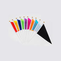 Banderas Portátiles Personalizadas de Poliéster, Resistentes y Ecológicas, con Impresión Digital de su Logotipo en Colores Vibrantes