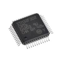 Nuevo MCU ARM Original de 32 bits, 72 MHz, 37 E/S, 2V a 3.6V, LQFP-48, STM32F302CBT6TR, Chip MCU STM32F302CBT6
