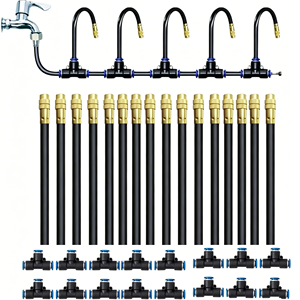 Buses en plastique réglables DaringFish de 8 mm pour système de brumisation en jardinage et en serre - Product Image 1