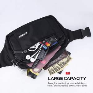 Muestra Gratuita de Riñonera Deportiva Multiusos, Tejido de Lona Impermeable con Resistencia a los Arañazos, Personalizable - Product Image 2
