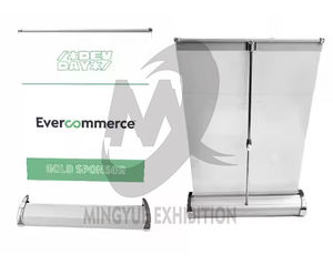 Desktop A3 A4 Aluminium Roll-up Ausziehbarer Bannerständer Tragbar Leichtgewichtig Tischaufsteller für Werbeaktionen - Product Image 4
