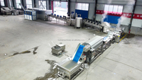 2024 nouvelles frites entièrement automatiques personnalisées faisant la Machine ligne de Machine de traitement de pommes de terre machines de frites surgelées