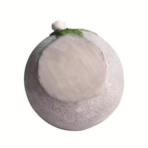 ウェルカムタートル樹脂彫刻、グレーストーンベースガーデンデコレーション（屋外パティオ用）、キュートな動物像（庭の通路用） - Product Image 5