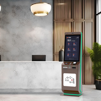 Kiosque de machine de terminal de paiement d'enregistrement d'hôtel de service d'individu avec le scanner et l'imprimante de passeport