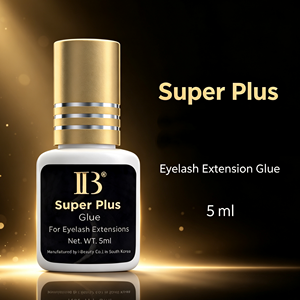 กาวต่อขนตา Korea IB <span class=keywords><strong>Super</strong></span> <span class=keywords><strong>Plus</strong></span> 5 มล. สำหรับต่อขนตาแบบ Private Label ขนาด 5 มล./10 มล. สำหรับมืออาชีพ - Product Image 1