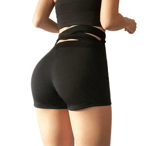 Ensemble deux pièces sexy pour <span class=keywords><strong>femme</strong></span> : <span class=keywords><strong>short</strong></span> de sport taille haute et <span class=keywords><strong>short</strong></span> de jogging, personnalisable - Product Image 1