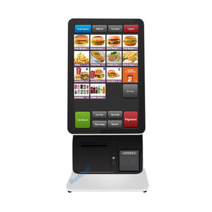 Quioscos de pedido de comida <span class=keywords><strong>para</strong></span> colgar en la pared de estilo delgado y elegante Pago de autoservicio quiosco de restaurante duradero personalizado barato - Product Image 4