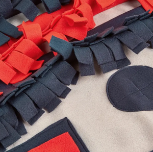 Cuenco Snuffle Mat Juguetes para perros Big Lick Cat Sniffing Bone Training Pad Doggy Licking Lion Matt hecho de lana suave - Product Image 2