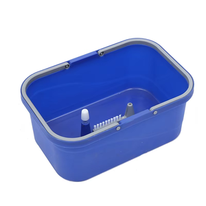 Seau de vadrouille plat à poignée de remplacement mains libres avec vadrouille rotative Vadrouille de nettoyage réglable rotative à 360 ° extensible - Product Image 4