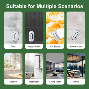 Nettoyeur <span class=keywords><strong>de</strong></span> vitres électrique à navigation automatique, outil essentiel pour le nettoyage des fenêtres en hauteur, autonomie <span class=keywords><strong>de</strong></span> plus <span class=keywords><strong>de</strong></span> 3 heures, 180 minutes d'utilisation - Product Image 4