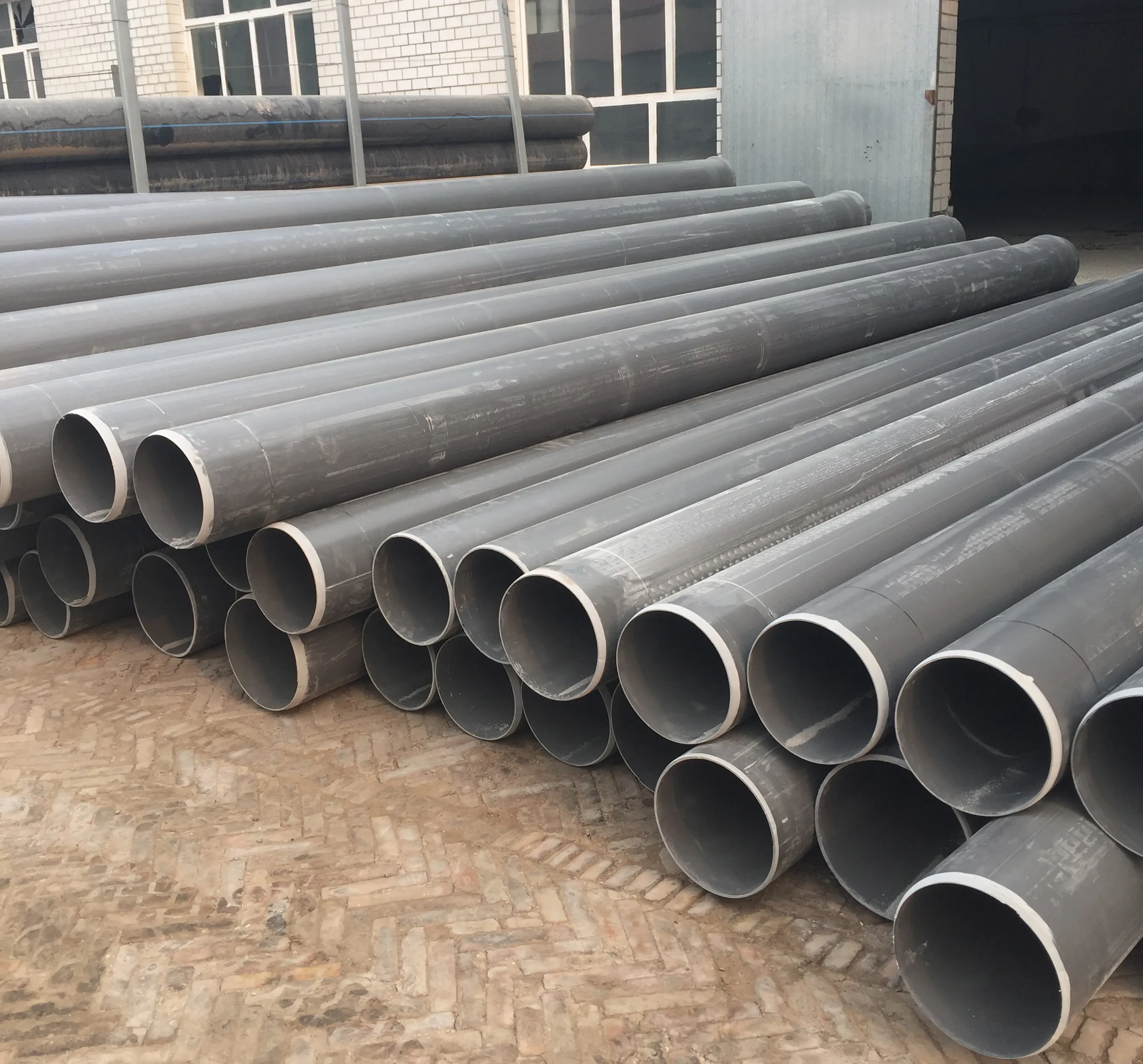 8inch PVC pipe price gray uv protection